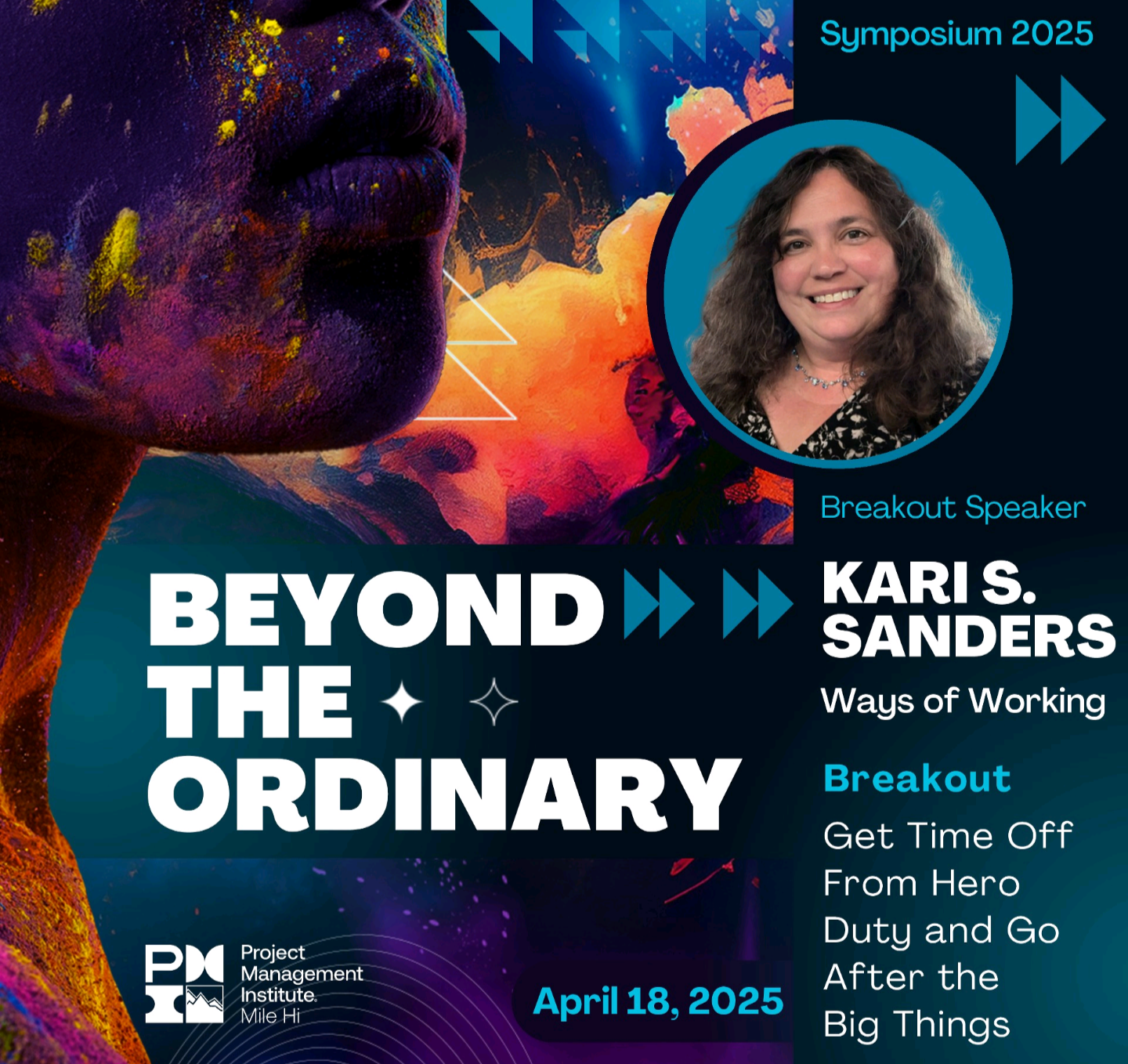 Kari Sanders, PMI Mile Hi, Symposium speaker